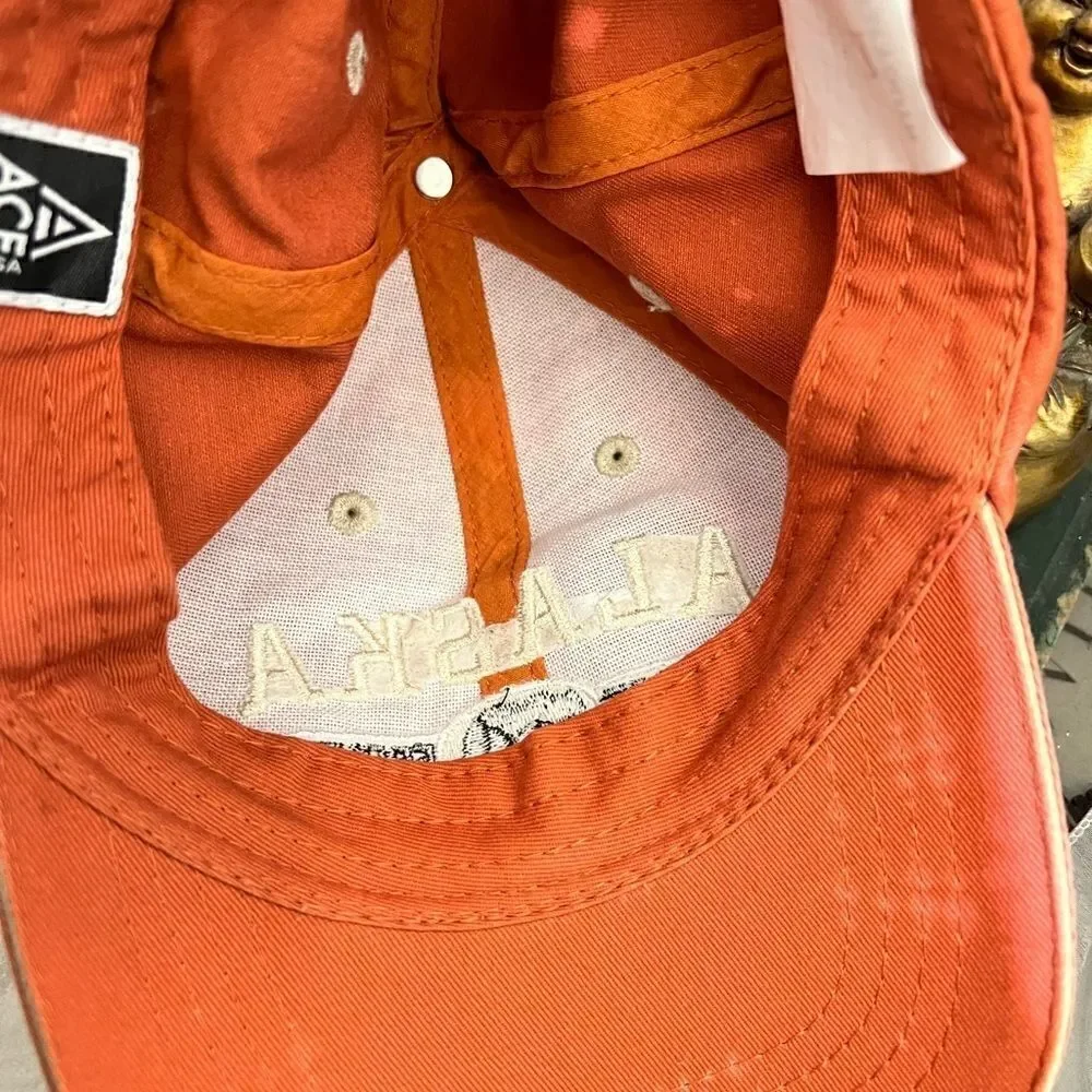 Customized Ace USA Alaska The Last Frontier youth adjustable hat.